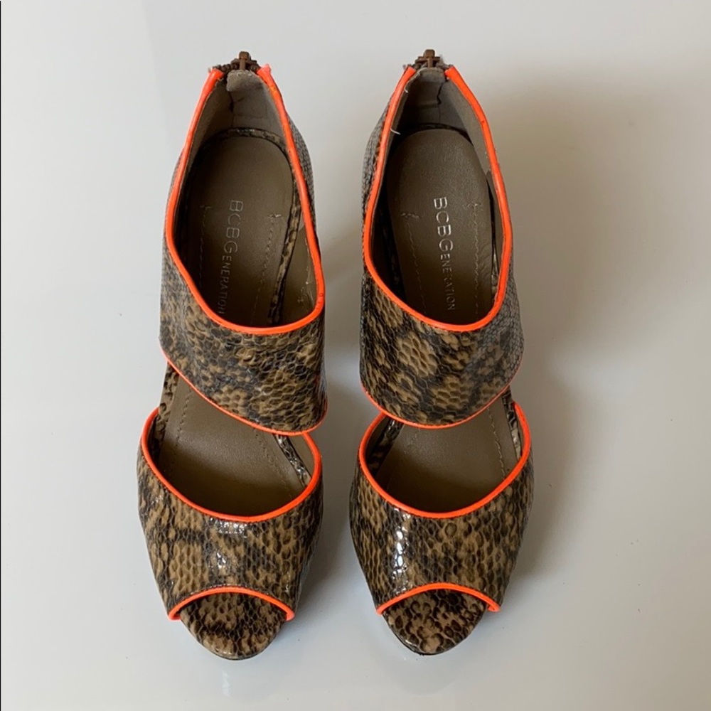 Snakeskin Heels